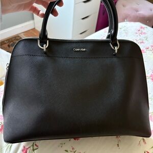Calvin Klein Black Satchel Bag
